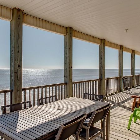 Marisol - Pet Friendly And Gulf Front! Enjoy The Large Deck With Amazing Views! Home ดอฟินไอแลนด์ ภายนอก รูปภาพ