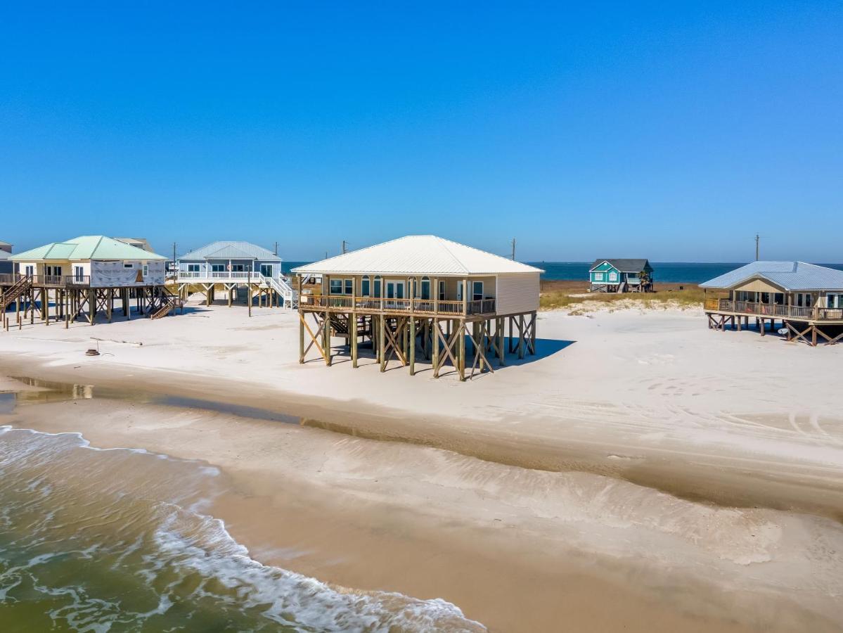 Marisol - Pet Friendly And Gulf Front! Enjoy The Large Deck With Amazing Views! Home ดอฟินไอแลนด์ ภายนอก รูปภาพ