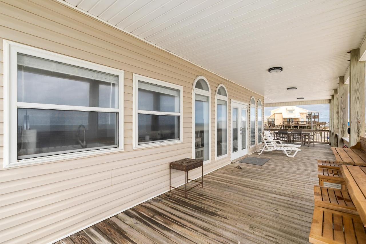 Marisol - Pet Friendly And Gulf Front! Enjoy The Large Deck With Amazing Views! Home ดอฟินไอแลนด์ ภายนอก รูปภาพ